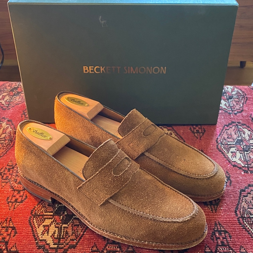 Beckett Simonon Men's Brown Loafers